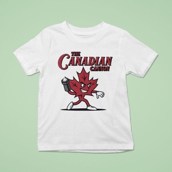 New York Mets Jonah Tong The Canadian Cannon Maple Leaf T Shirt