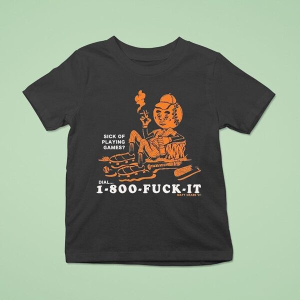 New York Mets Matt Crabe Fuck It Mr Baseball Sick Of Playing Games Masco T Shirt
