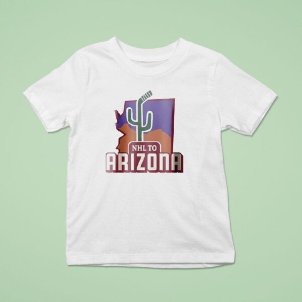 Nhl To Arizona Coyotes Hockey T Shirt