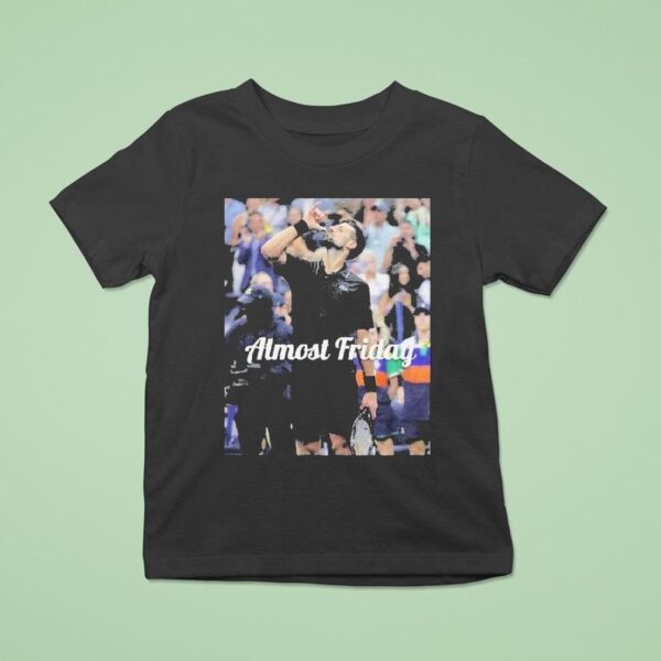 Novak Djokovic Us Open Almost Friday T Shirt