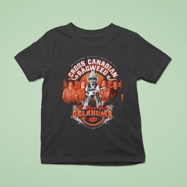 Oklahoma State Cowboys Cross Canadian Ragweed The Boys From Oklahoma Stillwater T Shirt