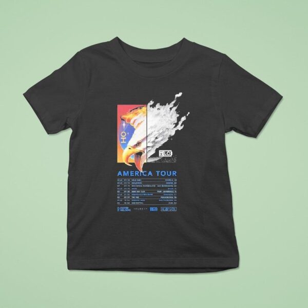 Oliver Heldens X Hi Lo America Tour Dates Eagle T Shirt