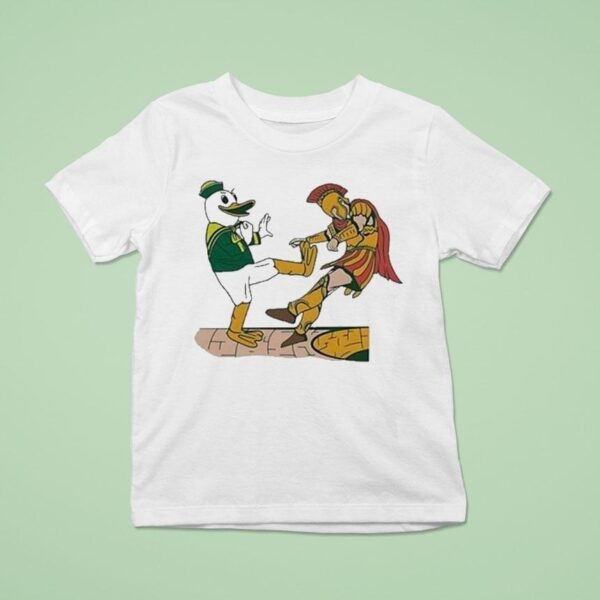 Oregon Ducks Or Kick Trojan Usc Masco T Shirt