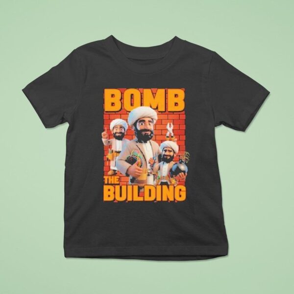 Osama Bin Laden Bomb The Building T Shirt