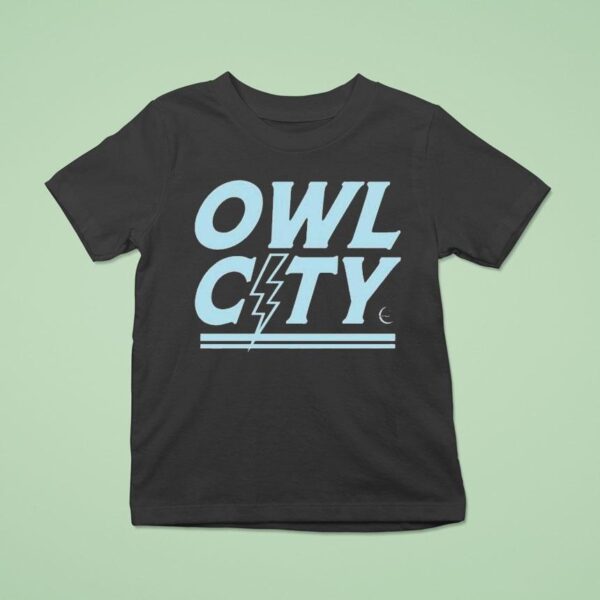 Owl City Lightning T Shirt