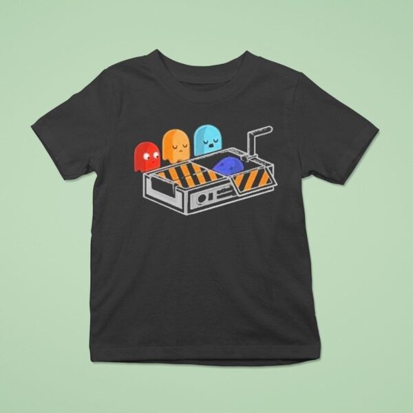 Pac Man And Ghostbusters T Shirt