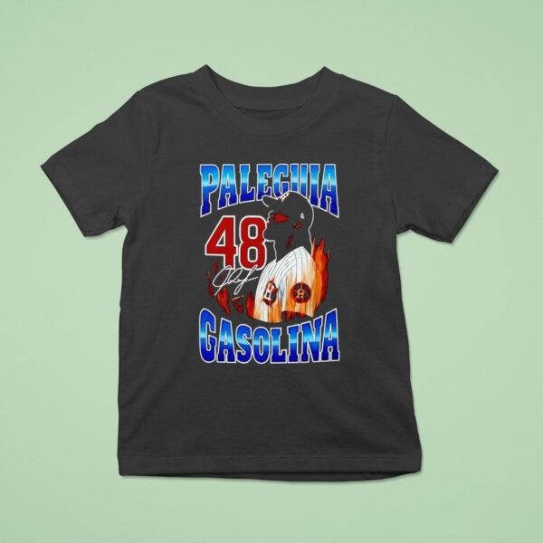 Paglia Gasolina Houston Astros Baseball Signature T Shirt
