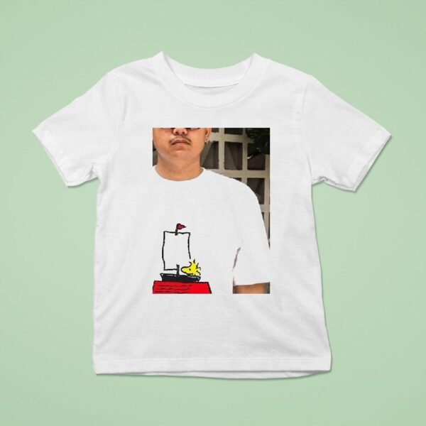 Peanuts Sailin Away T Shirt