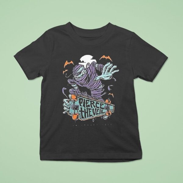 Pierce The Veil Mummy Skateboard Halloween T Shirt