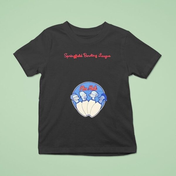 Pin Pals Springfield Bowling League T Shirt