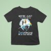 Pink Floyd We Re Just Two Fish Sound Swimming In A Fish Bowl Skull T Shirt