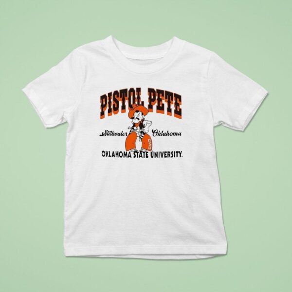 Pistol Pete Stillwater Oklahoma State Cowboys T Shirt