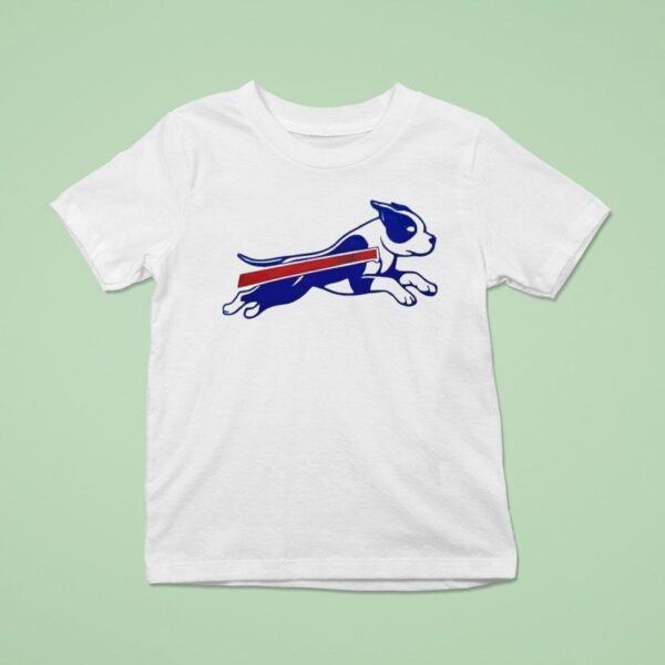 Pitbull Buffalo Bills Football Parody Logo T Shirt