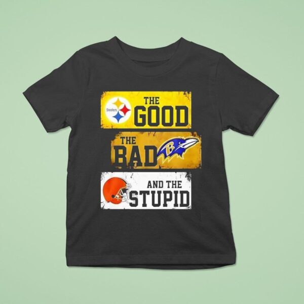 Pittsburgh Slers The Good The Bad And The Stupid Logo T Shirt