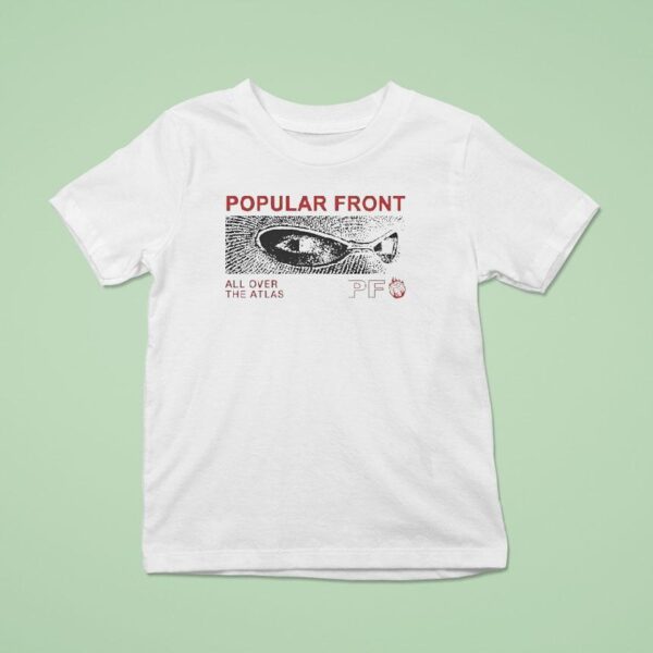 Popular Front All Over The Atlas T Shirt