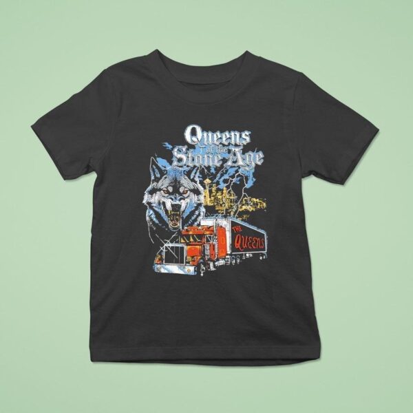 Queen Of The Stone Age Lightning T Shirt
