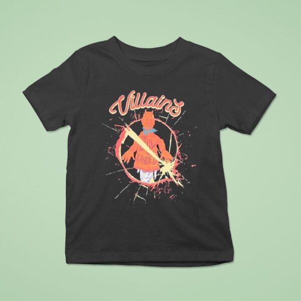 Queen Of The Stone Age Villains The Evil Has Landed T Shirt