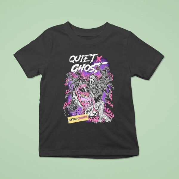 Quiet X Ghost Don T Get Caught Scream T Shirt
