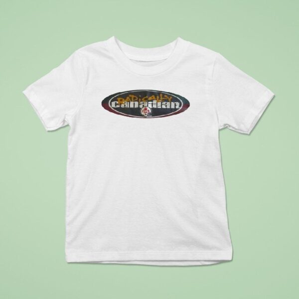 Radically Canadian Helmet Football Logo T Shirt