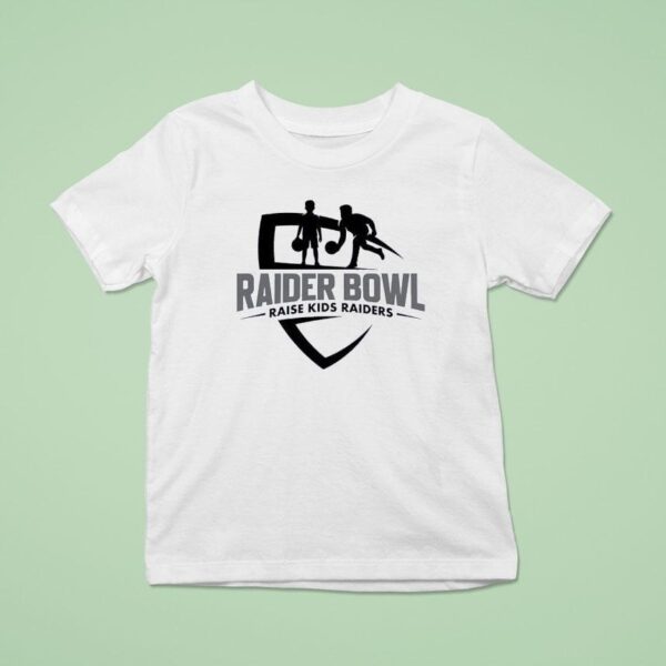 Raider Bowl Las Vegas Nfl Team Raise Kids Raiders T Shirt