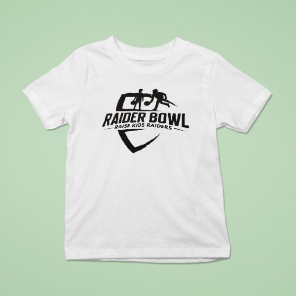 Raider Bowl Raise Kids Raiders Logo T Shirt