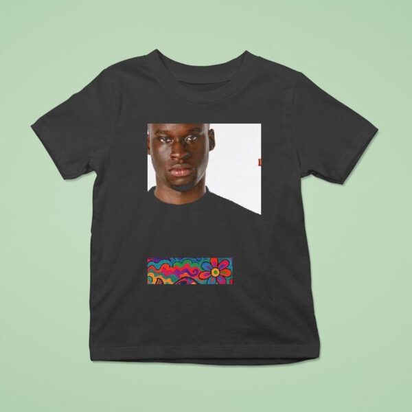 Rainbow Rhino Art Style T Shirt