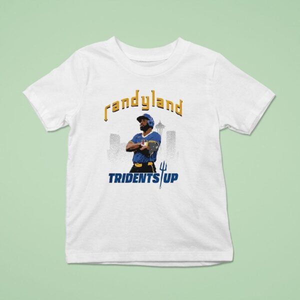 Randyland Tridents Up Seattle Mariners Baseball T Shirt