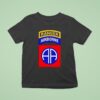 Ranger Airborne Division Paratrooper Logo T Shirt