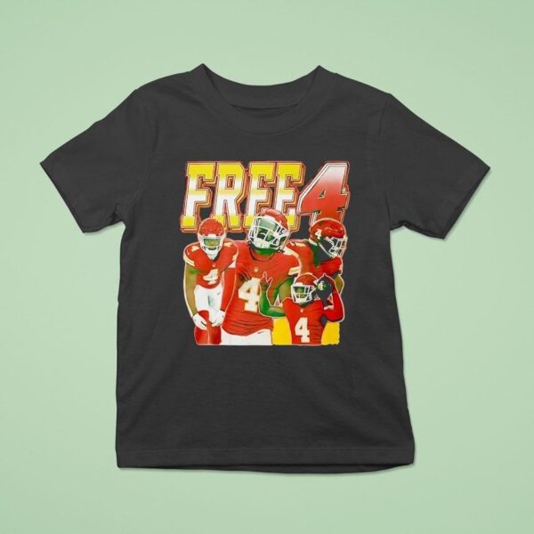 Rashee Rice Free Kansas City Chiefs Football T Shirt