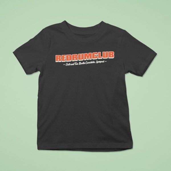 Red Rum Club Salt And Tar Bootle Canalside Liverpool T Shirt