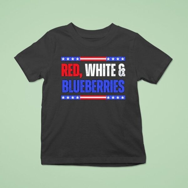 Red White And Blueberries Charlie Kirk T Shirt