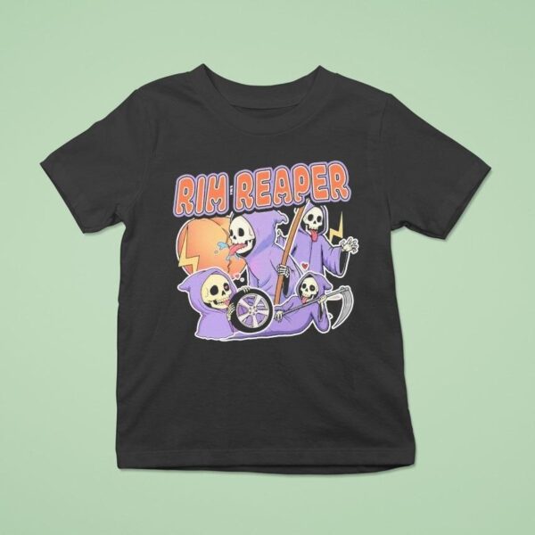 Rim Reaper Grim Reaper Peach T Shirt