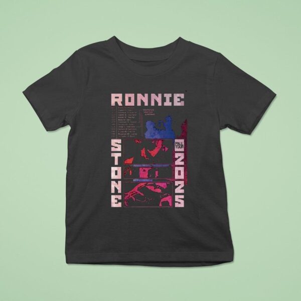 Ronnie Stone Fall Tour Dates T Shirt