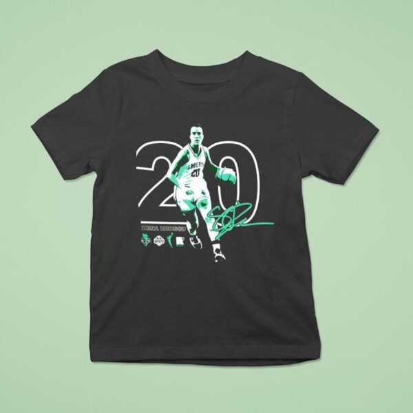 Sabrina Ionescu New York Liberty Signature Graphic T Shirt