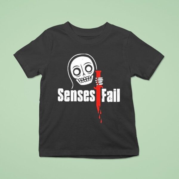 Senses Fail Knife T Shirt