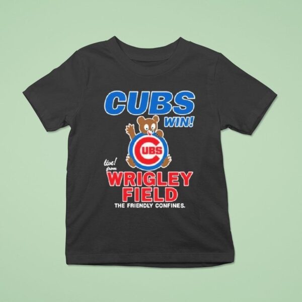 Shota Imanaga Chicago Cubs Win Live From Wrigley Field The Friendly Confines T Shirt