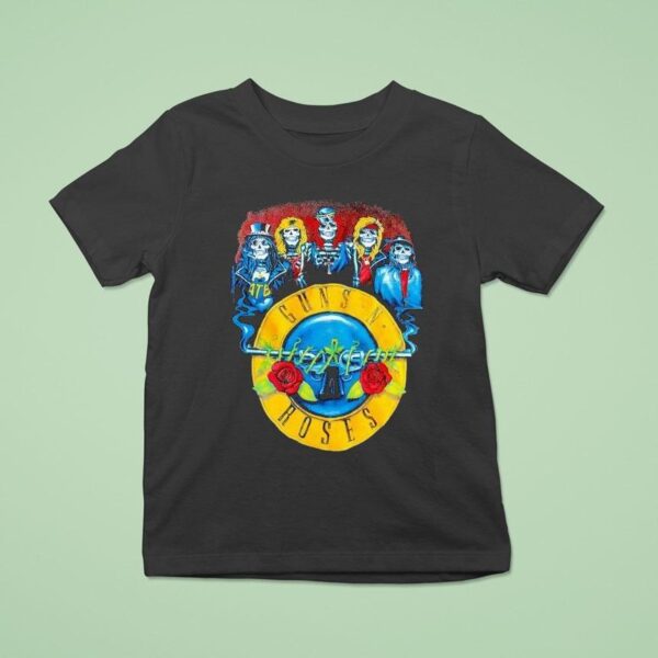 Skeleton Guns N Roses Vintage T Shirt