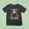 Skeleton I Prefer Halloween T Shirt