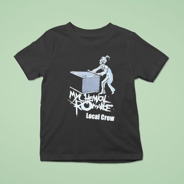 Skeleton My Chemical Romance Local Crew T Shirt