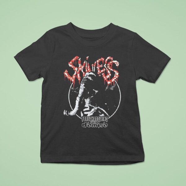 Skinless Foreshadowing Our Demise Negative T Shirt