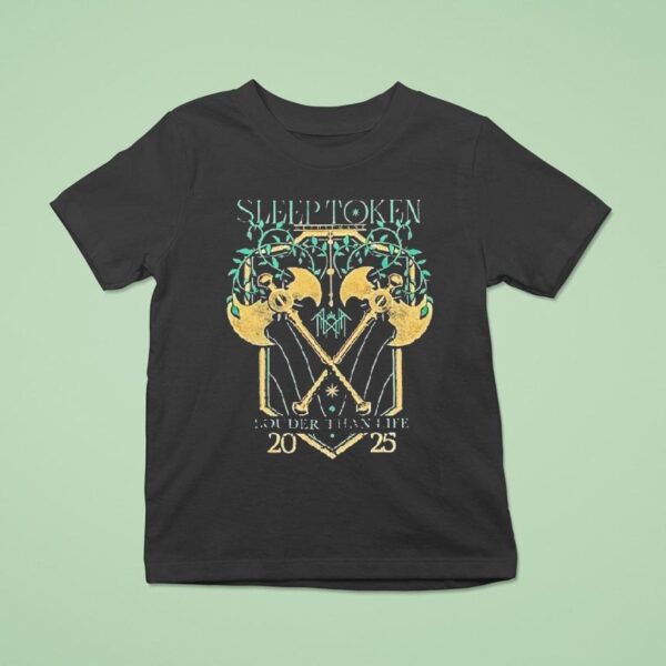 Sleep Token Louder Than Life Two Axes T Shirt