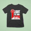 Smu Mustangs Light The Town City Skyline T Shirt