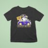 Snoopy And Woodstock Baltimore Ravens City Skyline T Shirt