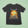 Snoopy Friends And The Peanuts Scary Good Defense This Halloween Green Bay Packers T Shirt
