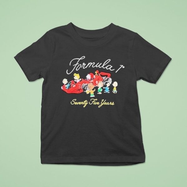 Snoopy The Peanuts X Formula Pi T Shirt