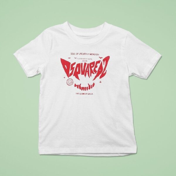 Soul Of Unearthly Monster Caten Brother Present Dsquared The Glamour Ghoul T Shirt