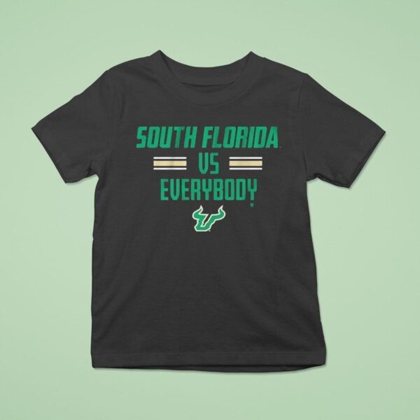 South Florida Bulls Usf South Florida Vs Everybody T Shirt