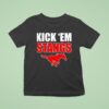Southern Methodist University Smu Mustangs Kick Em Stangs Logo T Shirt