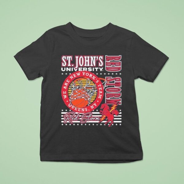St John S Red Storm New York S Team T Shirt
