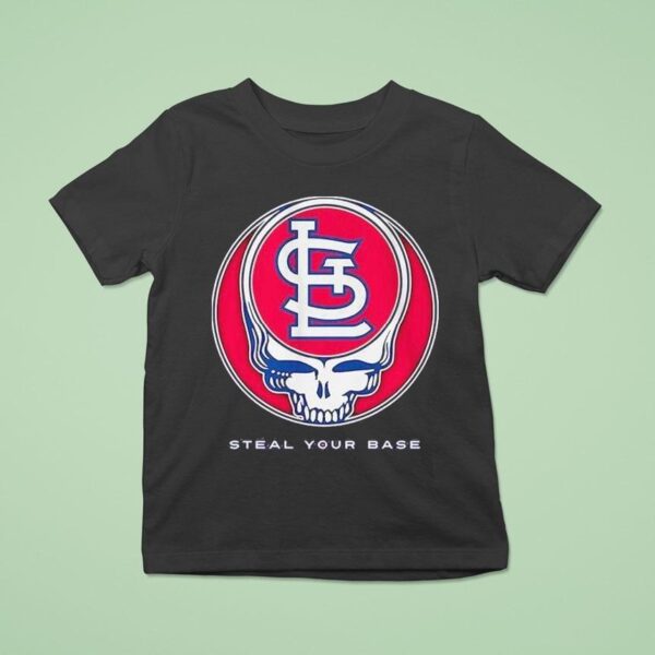 St Louis Cardinals Grateful Dead Steal Your Base T Shirt